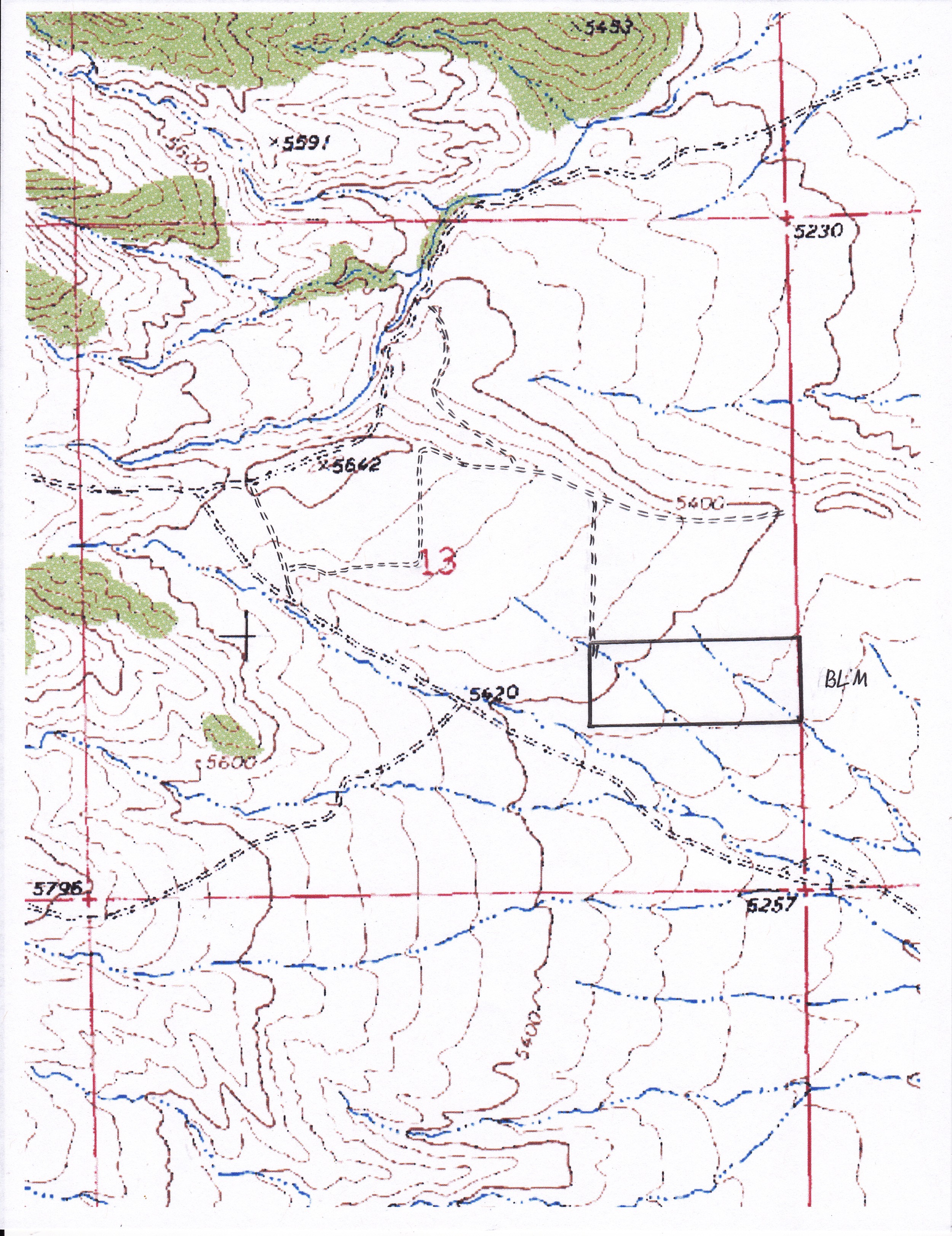 Borders BLM Land & Hunting At End Of Road | Buy Montana Land